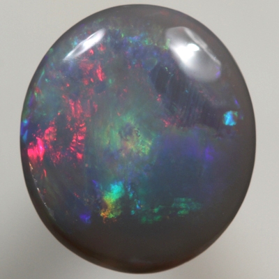 SOLID SEMI BLACK OPAL Sparkling bright multicolour